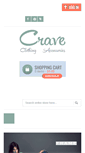 Mobile Screenshot of craveboutique.com